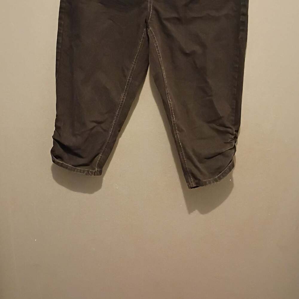 Beau Dawson Women's Black Denim Stretch Capri Pants Size 8P